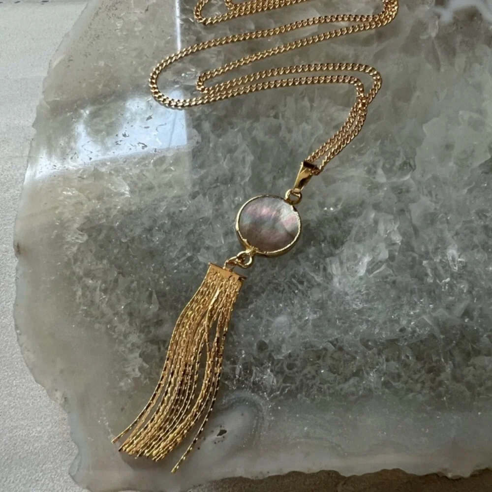 Pearl Tassel Necklace